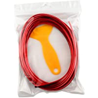 Greatangle 5 Metros Iluminación Interior del Coche Tira de LED automática Garland EL Cable de Cuerda Línea de Tubo Luz…